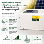 MPPT-Gen6- 12V,24V,36V,48V 50A & 75A MPPT Solar Charge Controller | Voc 175V | Systellar