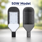 AC Street Light – Radar Motion Sensor, Auto-Dimming & Dusk-to-Dawn (24W / 50W)