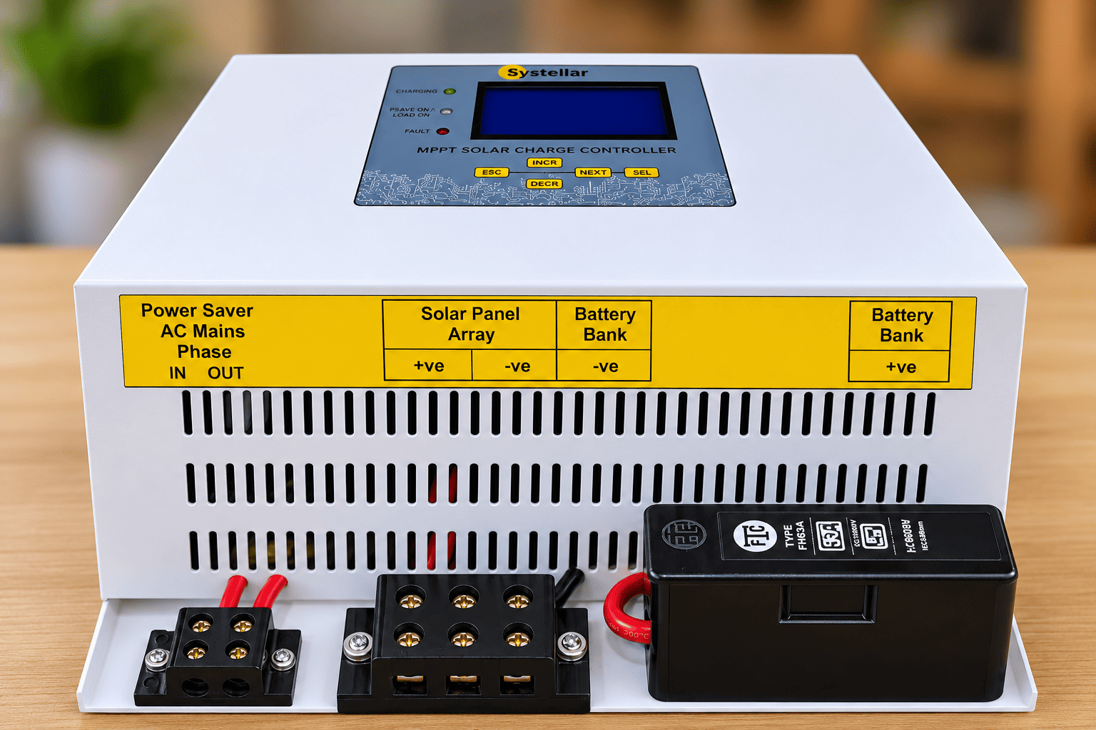 MPPT-HV-300 | 60A High Voltage MPPT Solar Charge Controller 48V–120V | Voc 265V | Systellar