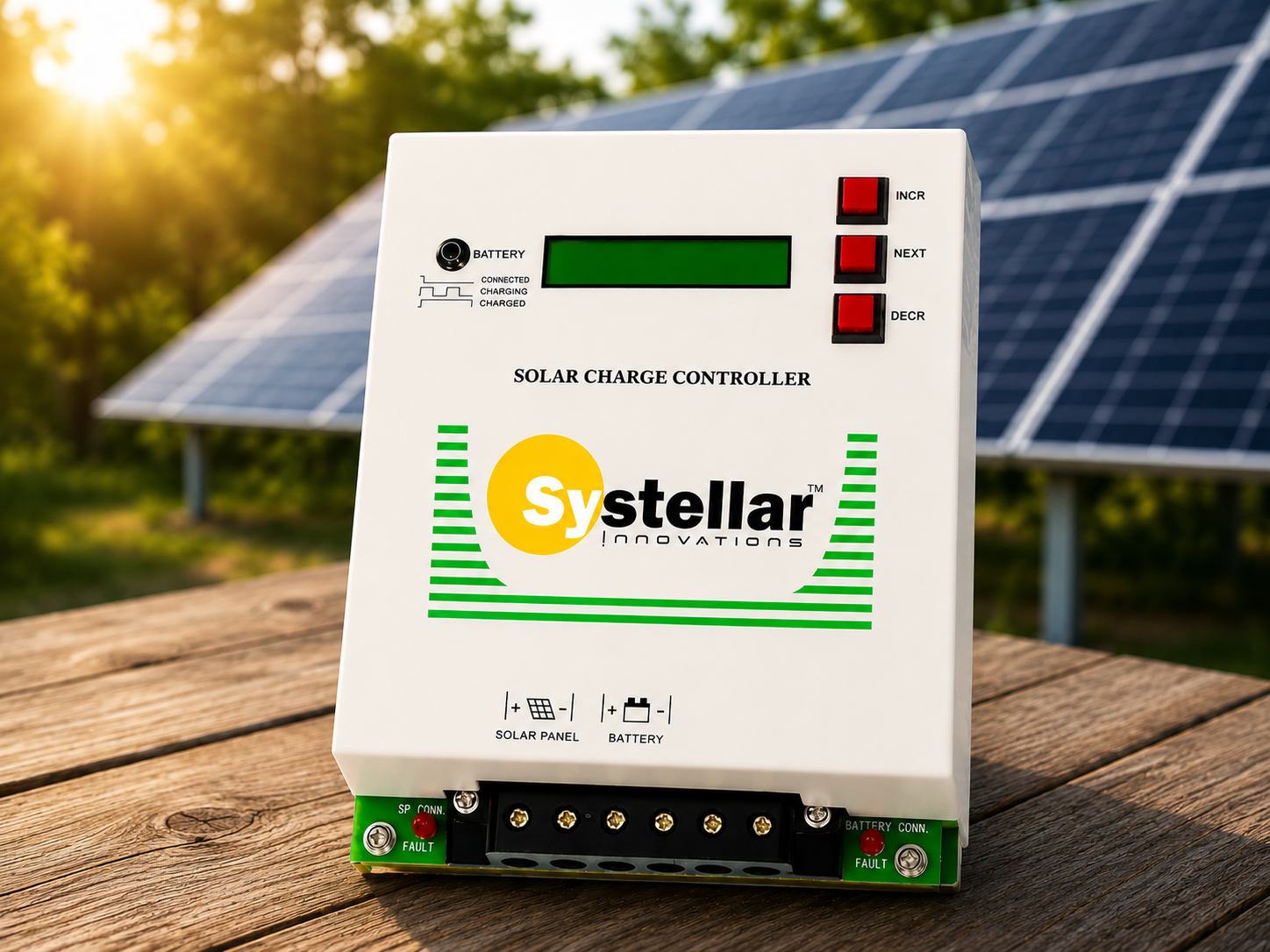 PWM-HV 72V, 96V, 120V, 144V, 180V, 240V 40A Solar Charge Controller for Lead Acid battery | Systellar