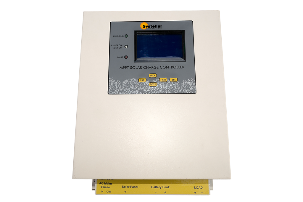 MPPT-Gen6- 12V,24V,36V,48V 50A & 75A MPPT Solar Charge Controller | Voc 175V | Systellar