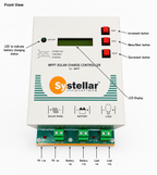 MPPT 12V/24V Solar Charge Controller  Voc 85V - Systellar CC-MPPT-Compact-100
