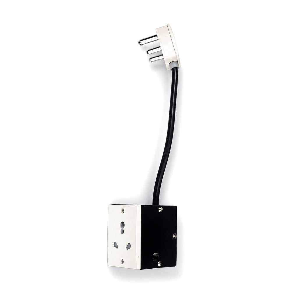 Systellar SMU Converter Power Saver accessory with 15A mains plug and inverter socket