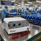 Universal Battery Charger — India’s Only 12V Charger for LiFePO4, Li-ion & Lead Acid | 15A charging current | LCD display